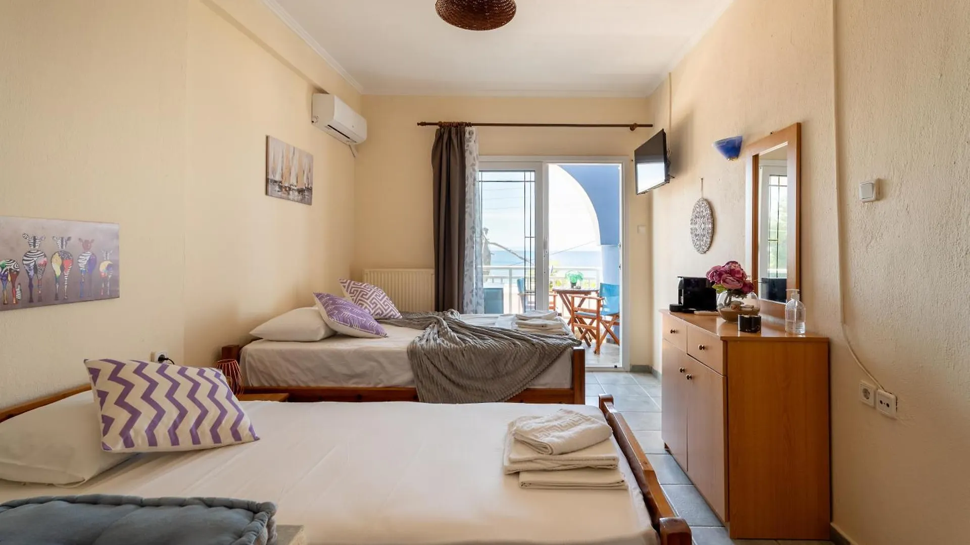 To Kyma Del Mar Studios Psakoudia Appartement